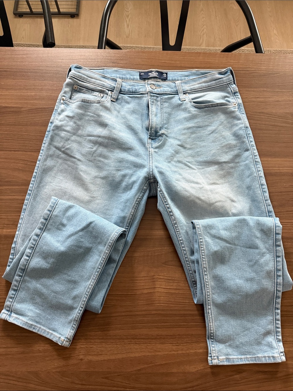 Hollister Light Blue Athletic Skinny Jeans